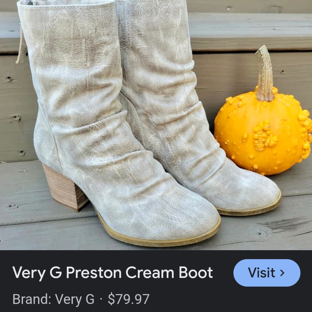 Great condition booties Very G size 8